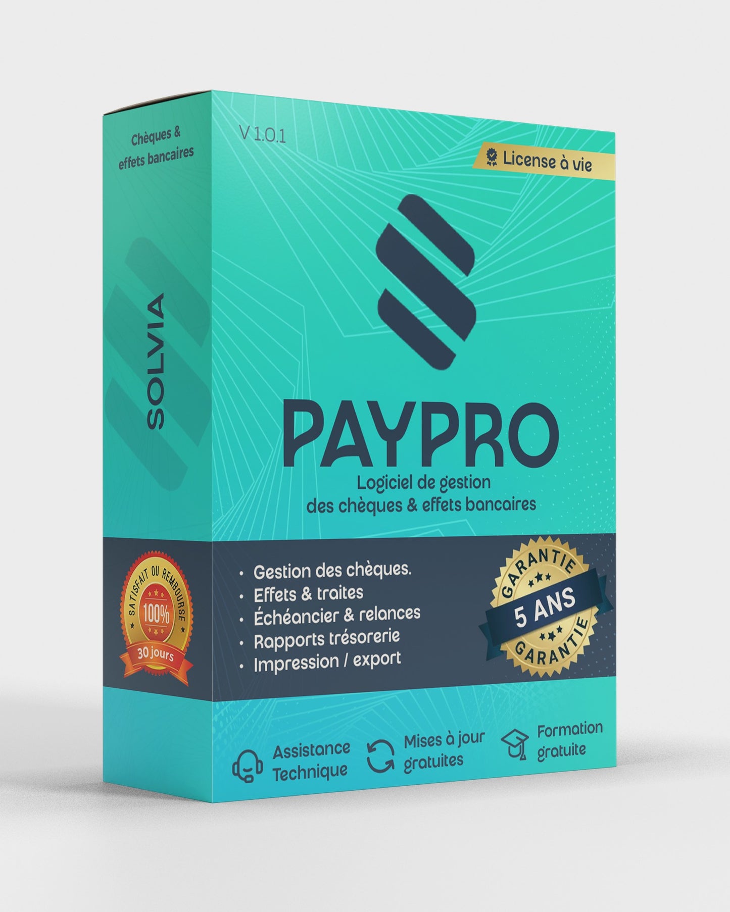 PayPro — Gestion & impression des chèques et effets bancaires